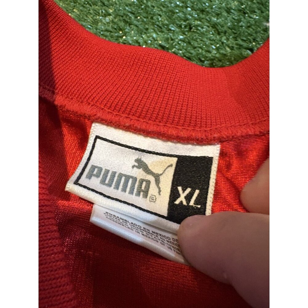 Vintage Kansas City Chiefs jersey mens XL red puma donnie edwards oversize 33 - Picture 2 of 12